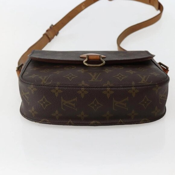 LOUIS VUITTON Monogram Saint Cloud GM Shoulder Bag M51242 LV Auth BA5645 - Picture 7 of 16